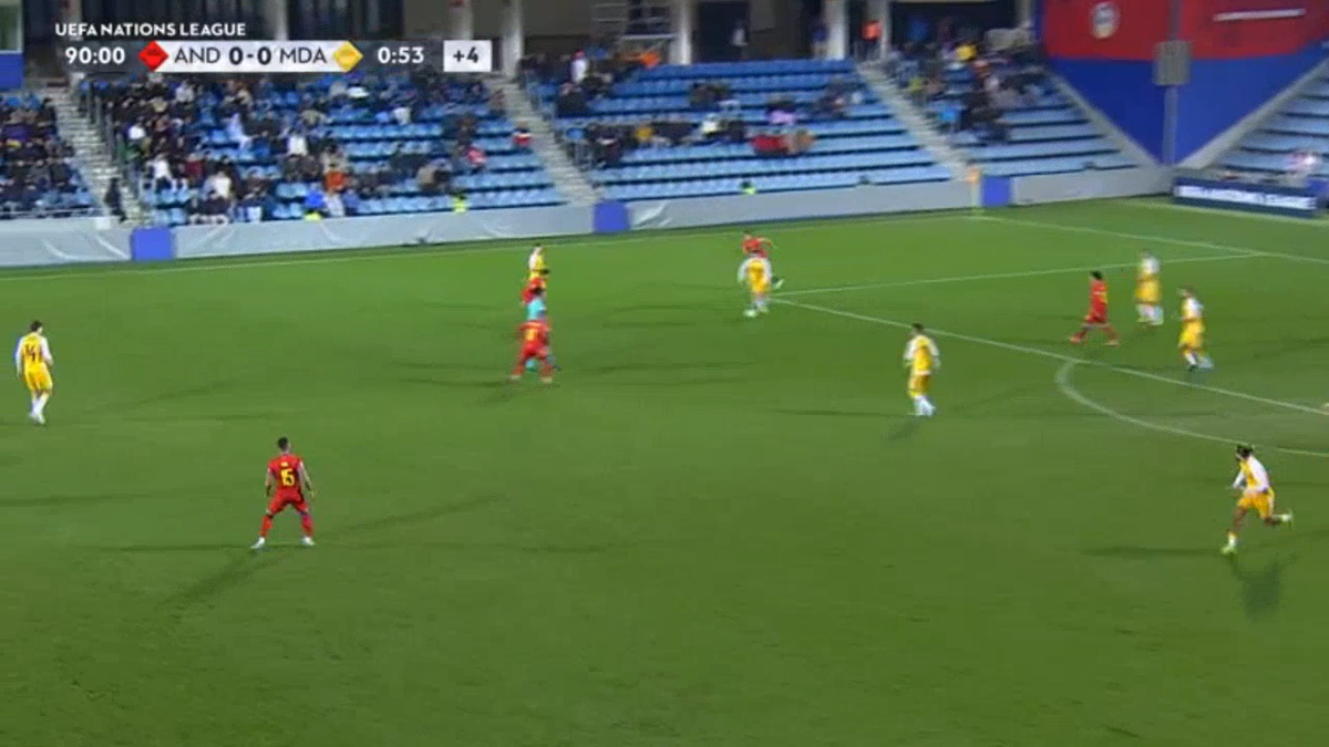 Ce gol a reușit jucătorul din Superliga în meciul din Liga Națiunilor! Cursa fabuloasă a promovat Republica Moldova