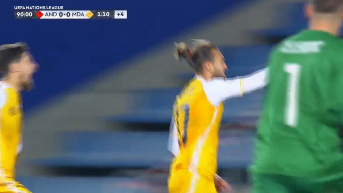 Ce gol a marcat Virgiliu Postolachi pentru Moldova, în Liga Națiunilor!