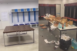 Vestiarul României la Priștina vs. Vestiarul lăsat de Kosovo pe Arena Națională