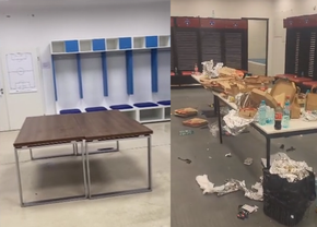 Vestiarul României la Priștina vs. Vestiarul lăsat de Kosovo pe Arena Națională