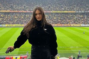 Elena, soția lui Ianis Hagi, ținută de peste 15.000 de euro la meciul România – Kosovo. Cum a apărut pe Arena Națională