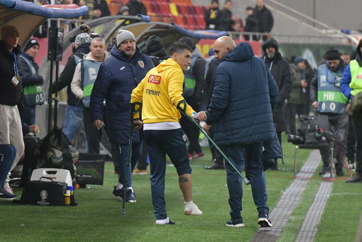 Stanciu, accidentat grav în România - Kosovo