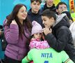 Florin Niță și familia după România - Kosovo FOTO: Ionuț Iordache (GSP)