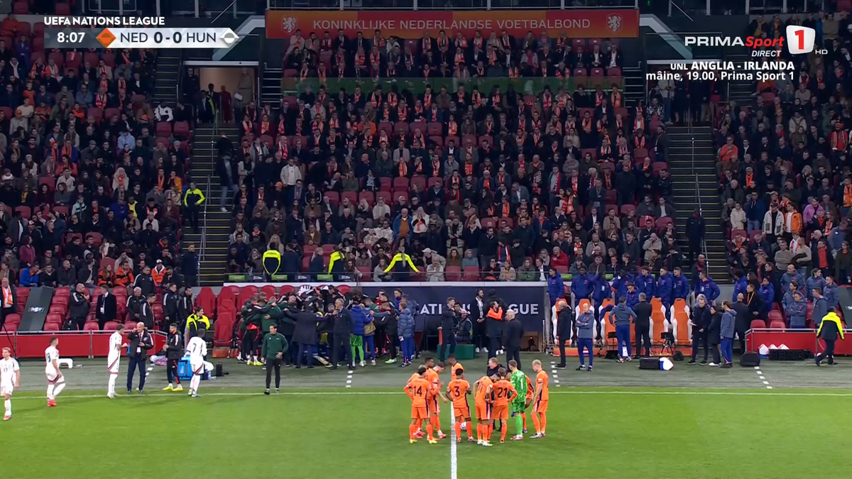 Olanda - Ungaria 4-0 » „Portocala mecanică” a câștigat la Amsterdam și s-a calificat în sferturile de finală ale Ligii Națiunilor