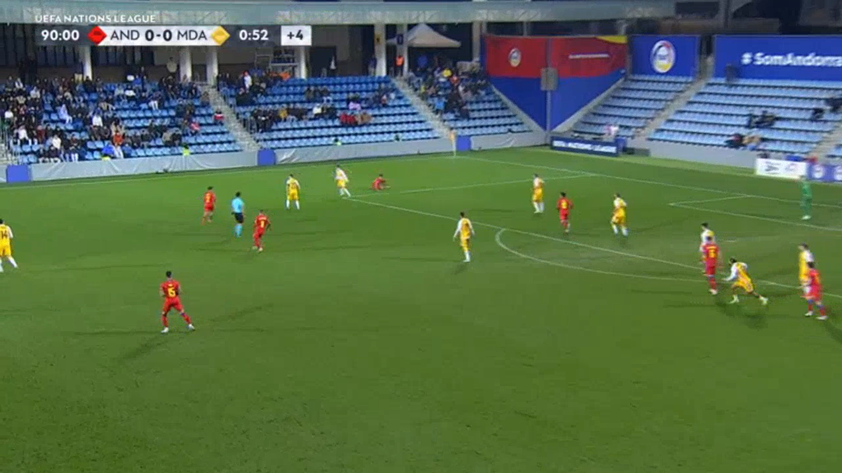 Ce gol a reușit jucătorul din Superliga în meciul din Liga Națiunilor! Cursa fabuloasă a promovat Republica Moldova