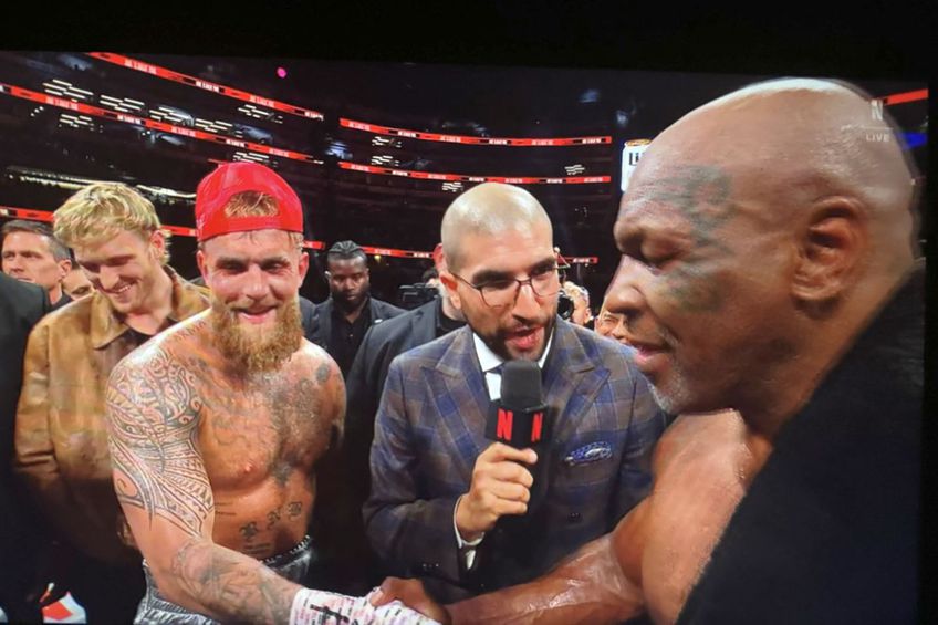 Logan Paul și Mike Tyson, foto: X