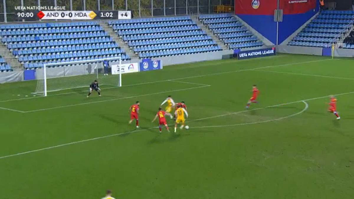 Ce gol a marcat Virgiliu Postolachi pentru Moldova, în Liga Națiunilor!