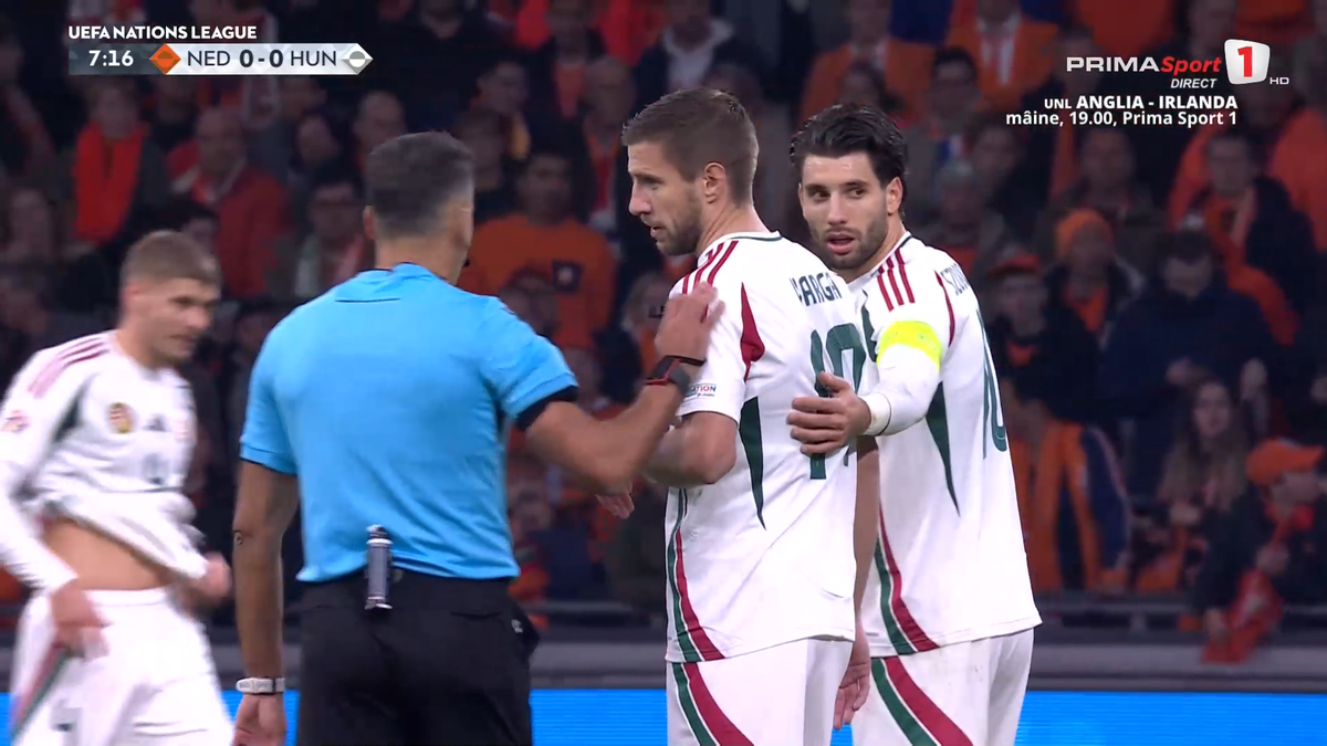 Adam Szalai, legenda Ungariei, s-a prăbușit pe marginea terenului » Momente cumplite la meciul cu Olanda, de la Amsterdam