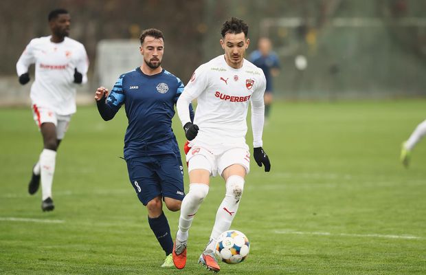 Dinamo, umilită de Metaloglobus într-un amical la Săftica