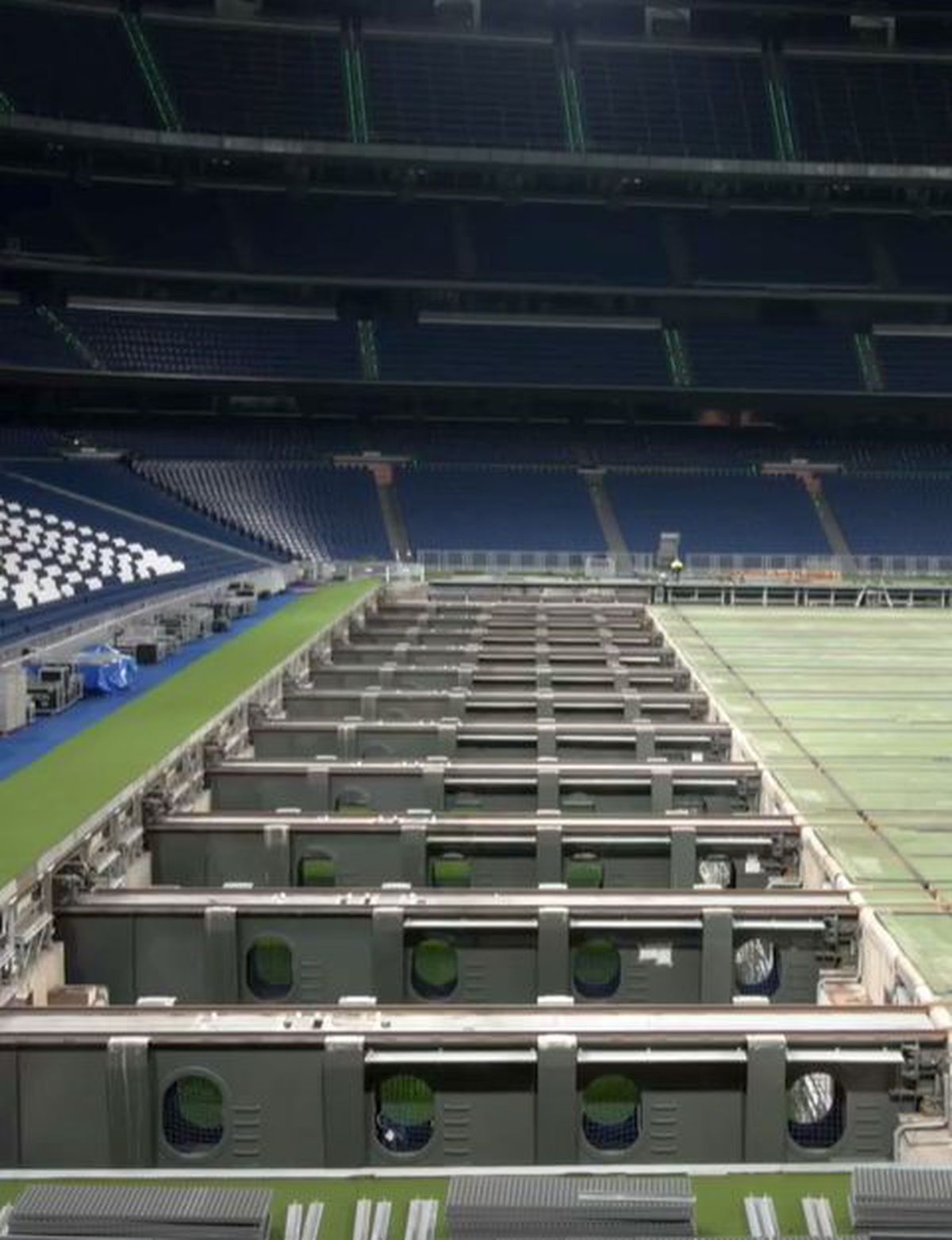 Imagini SF » Cum s-a transformat Bernabeu peste noapte