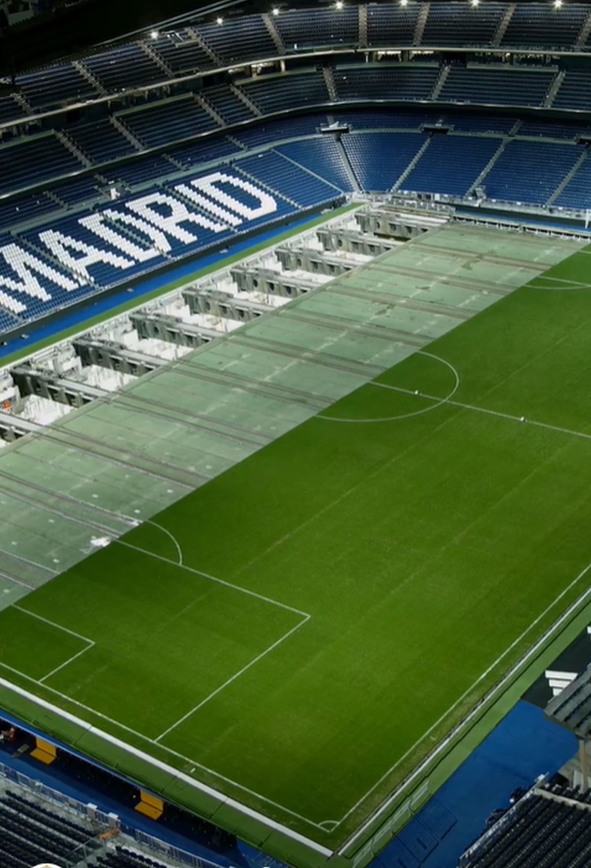 Imagini SF » Cum s-a transformat Bernabeu peste noapte