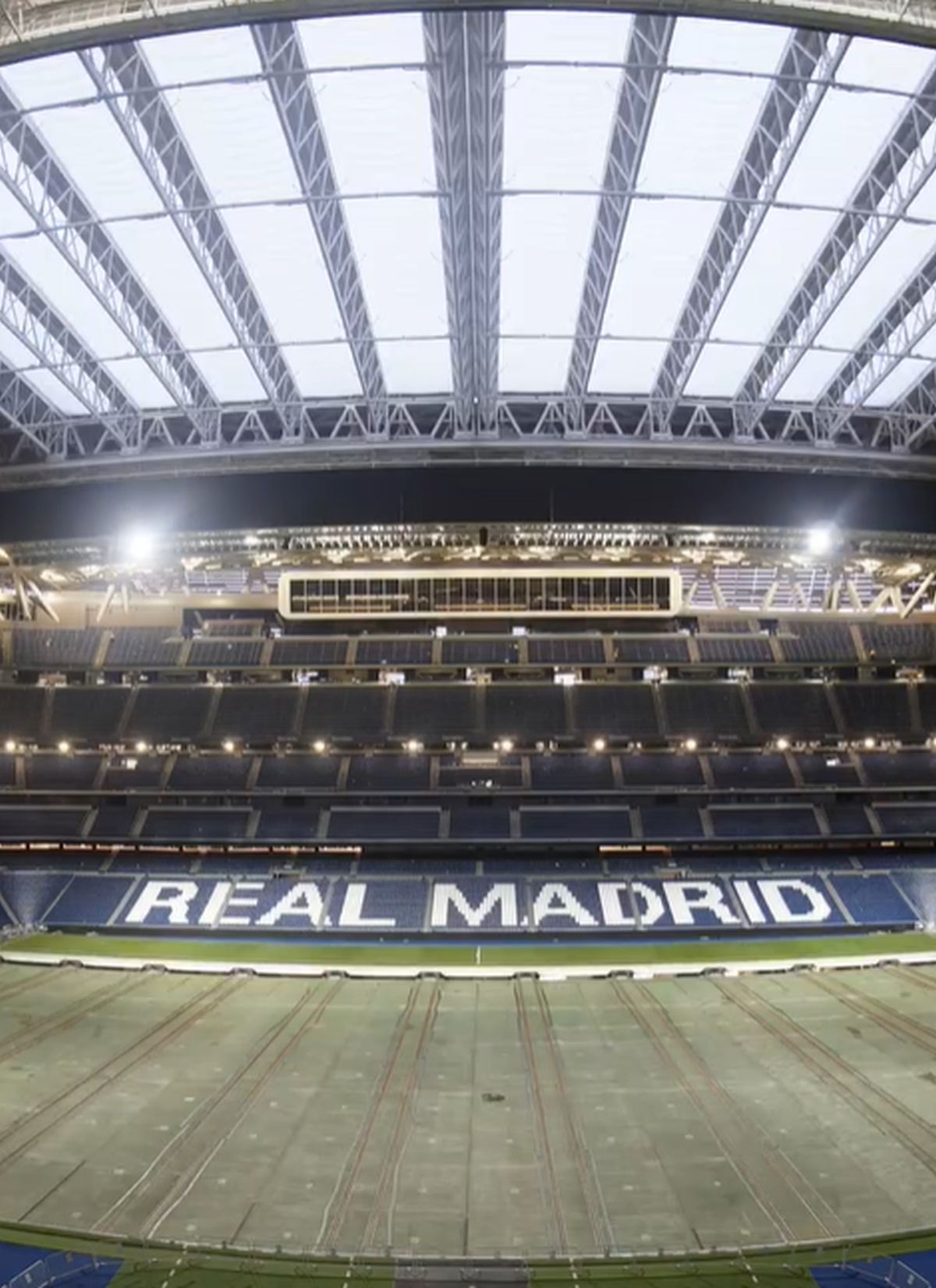 Imagini SF » Cum s-a transformat Bernabeu peste noapte