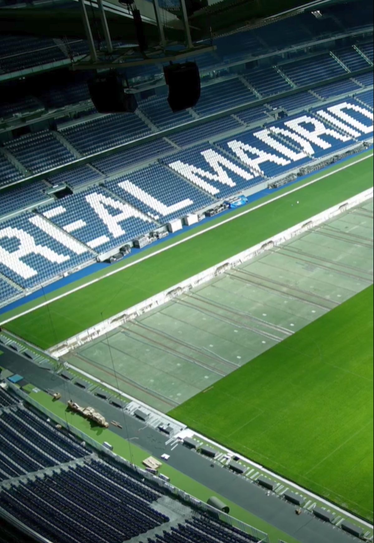 Imagini SF » Cum s-a transformat Bernabeu peste noapte