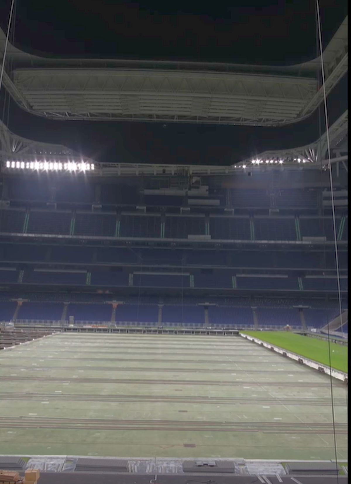 Imagini SF » Cum s-a transformat Bernabeu peste noapte