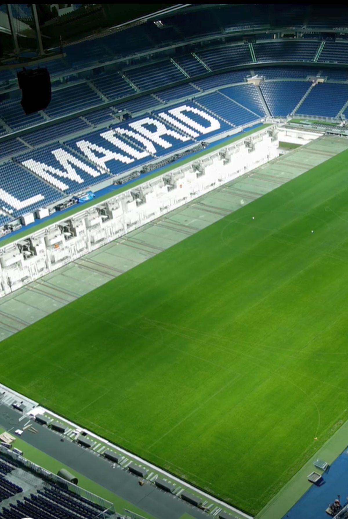 Imagini SF » Cum s-a transformat Bernabeu peste noapte