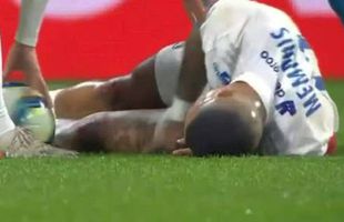 Dramă la Lyon: Memphis Depay are ruptură de ligament și ratează EURO! S-a accidentat și Jeff Reine-Adélaïde