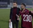 FOTO Culio, ultimul meci în Gruia! Argentinianul, cu lacrimi în ochi când a fost premiat pentru întreaga activitate la CFR Cluj