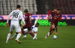 Preferatul lui Petrescu, sărit din schemă! N-a prins niciun minut la CFR Cluj de la venirea lui Iordănescu