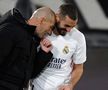 Zinedine Zidane și Karim Benzema