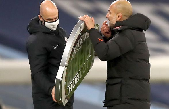 Pep Guardiola, moment de disperare în Manchester City - WBA! L-a implorat pe arbitru să mai prelungească meciul