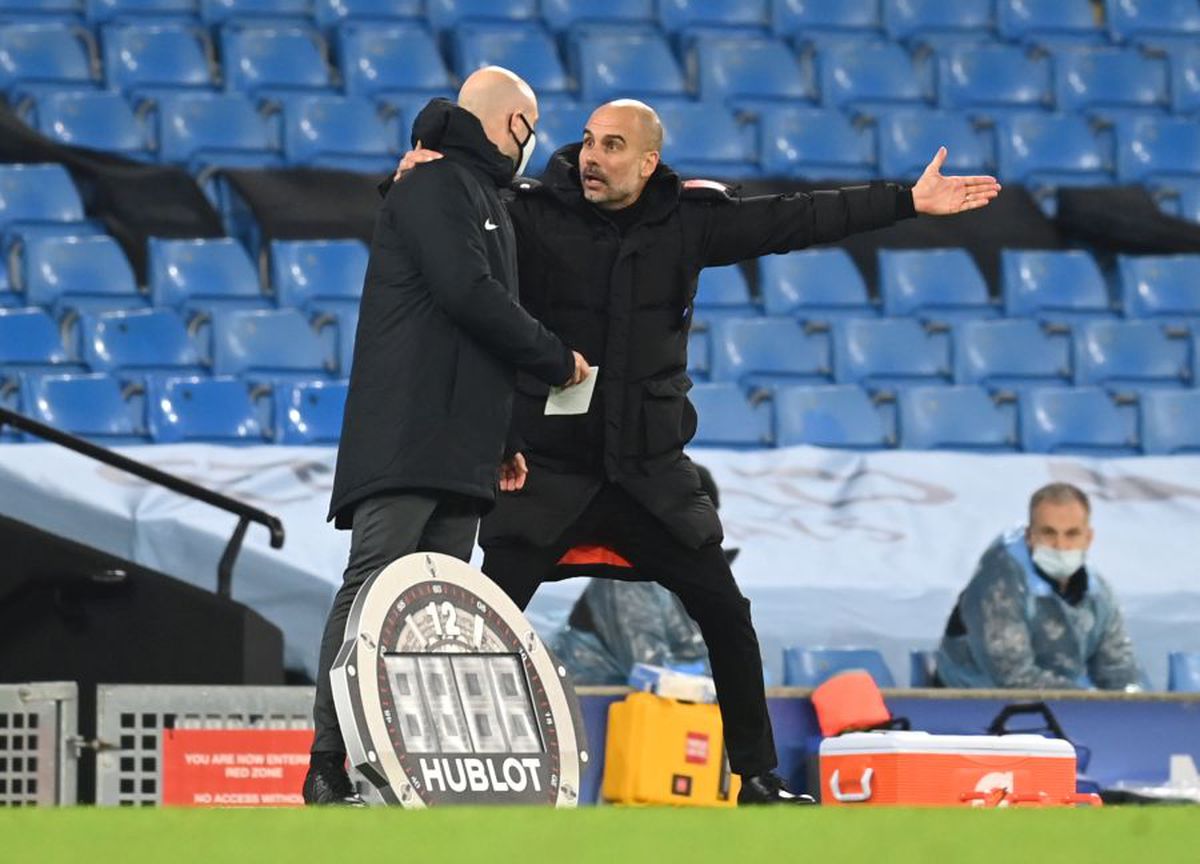 Pep Guardiola, moment de disperare în Manchester City - WBA! L-a implorat pe arbitru să mai prelungească meciul
