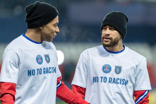 Kylian Mbappe (stânga) și Neymar Jr // foto: Imago