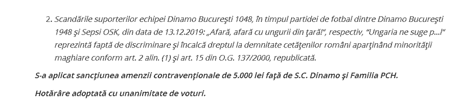 Dinamo, amendată din cauza suporterilor » Derapaj oribil al fanilor + gafa CNCD