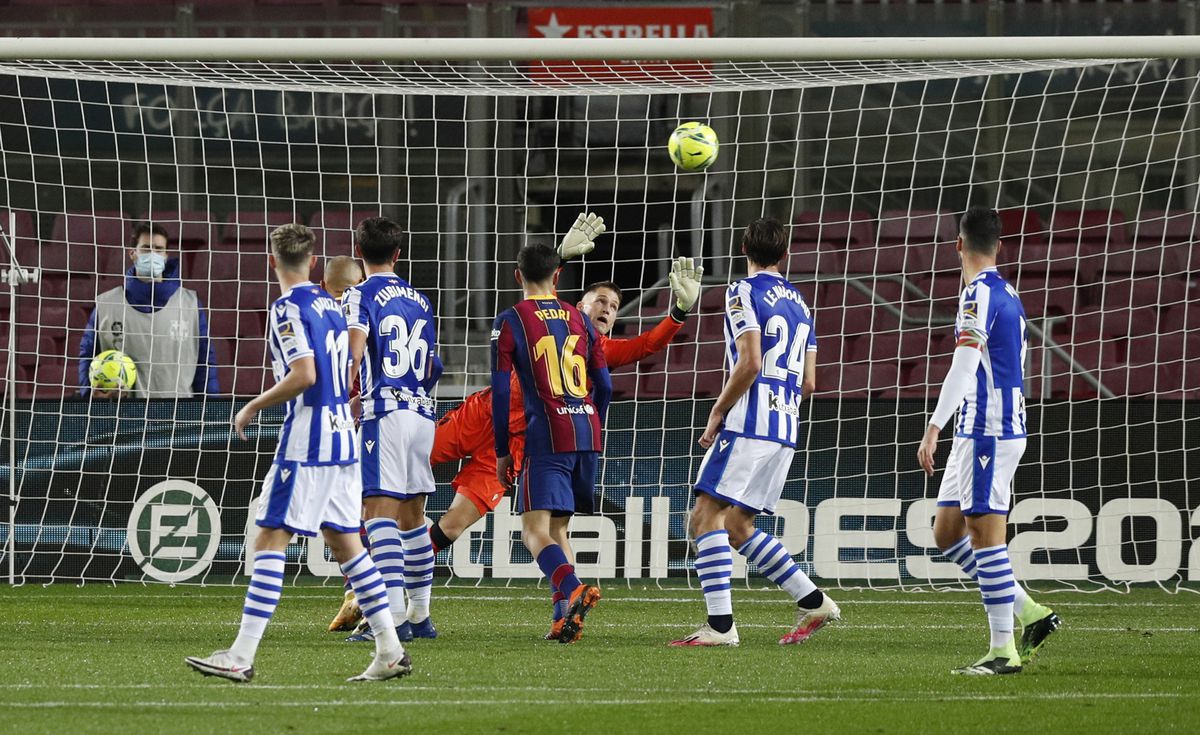 BARCELONA - REAL SOCIEDAD 2-1. FOTO Barcelona, victorie la limită pe teren propriu! Jordi Alba și De Jong, eroii catalanilor