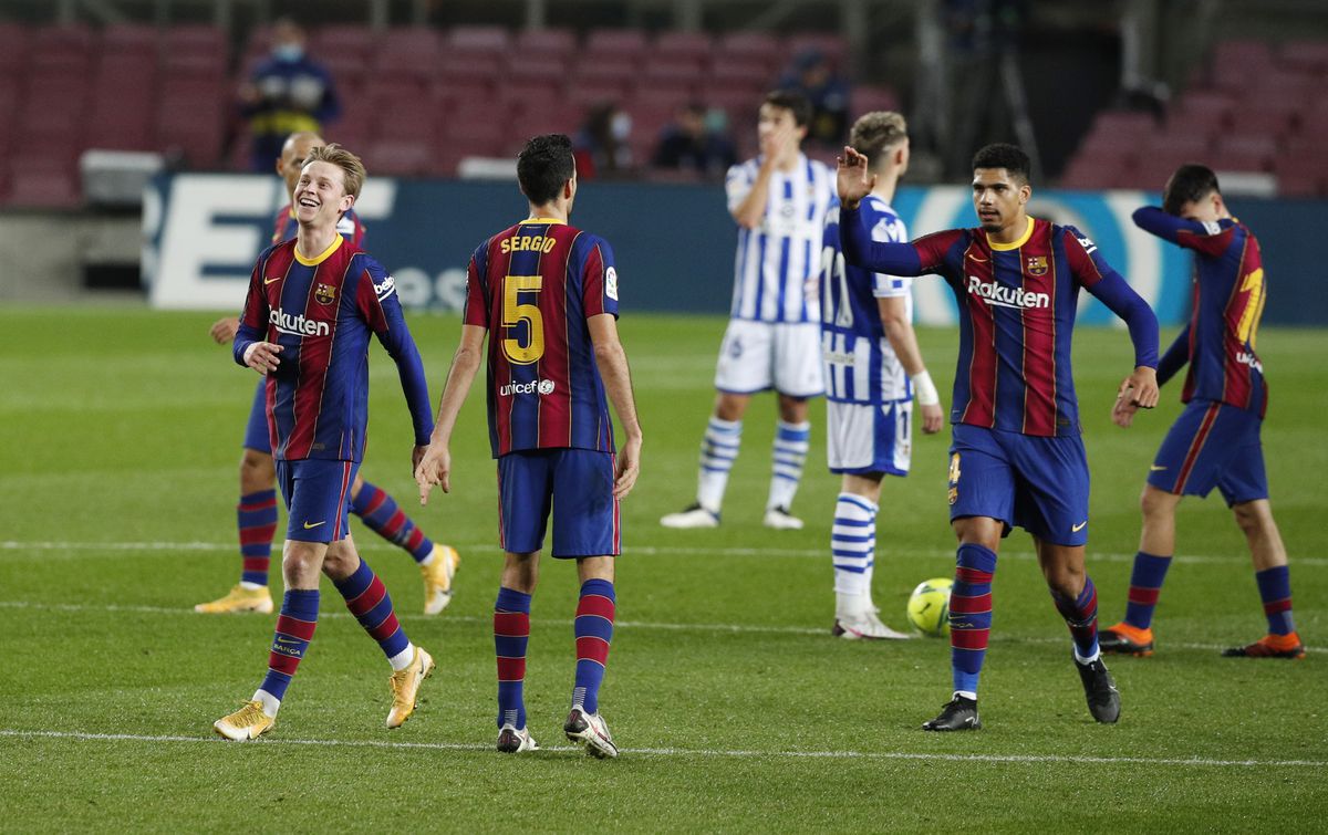 Barcelona - Real Sociedad - La Liga. 16.12.2020