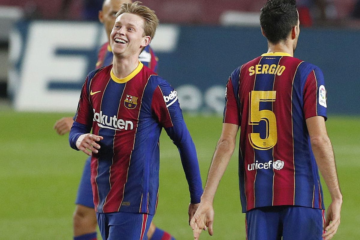 BARCELONA - REAL SOCIEDAD 2-1. FOTO Barcelona, victorie la limită pe teren propriu! Jordi Alba și De Jong, eroii catalanilor