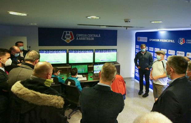 Sistemul VAR, prezentat echipelor din Liga 1: „A fost interesant. Vor mai exista discuții” » Kyros Vassaras a participat și el