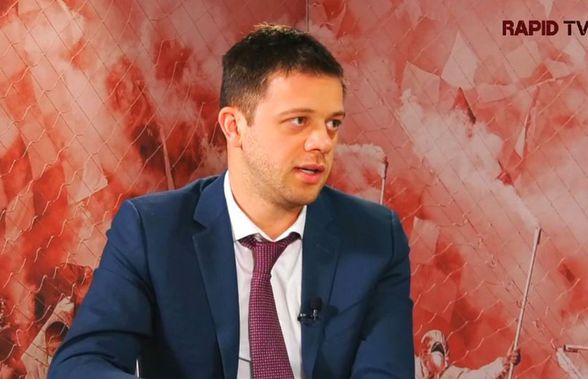 De cine ar depinde financiar Rapid: „Dacă rămâne doar Angelescu, intrăm în faliment”
