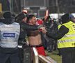 Deian Sorescu a fost dezbrăcat de fanii lui Dinamo, foto: Cristi Preda/GSP
