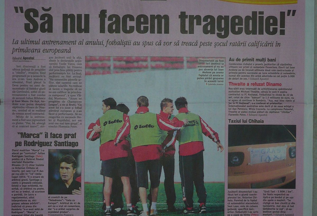 17 ani de la un moment teribil trăit de Dinamo în Europa » Interviu cu omul-cheie al acelui meci: „Arbitrul nu ne-a zis absolut nimic! O aroganță tipică”