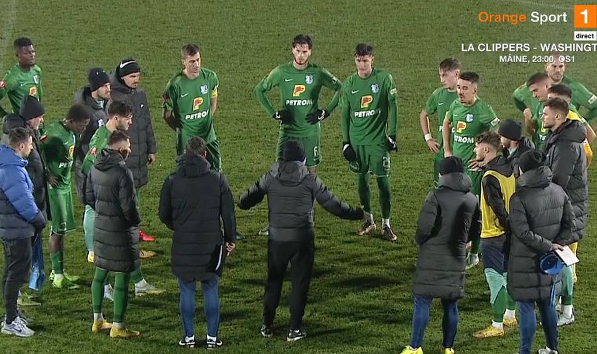 FOTO FC Voluntari - Farul, Hagi - ședință pe teren 16.12.2022