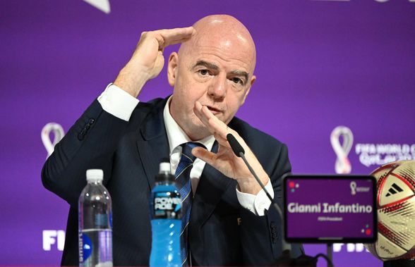 Infantino anunță o nouă schimbare: primul Mondial al Cluburilor XXL! 32 de echipe în 2025, deși europenii nu sunt de acord!