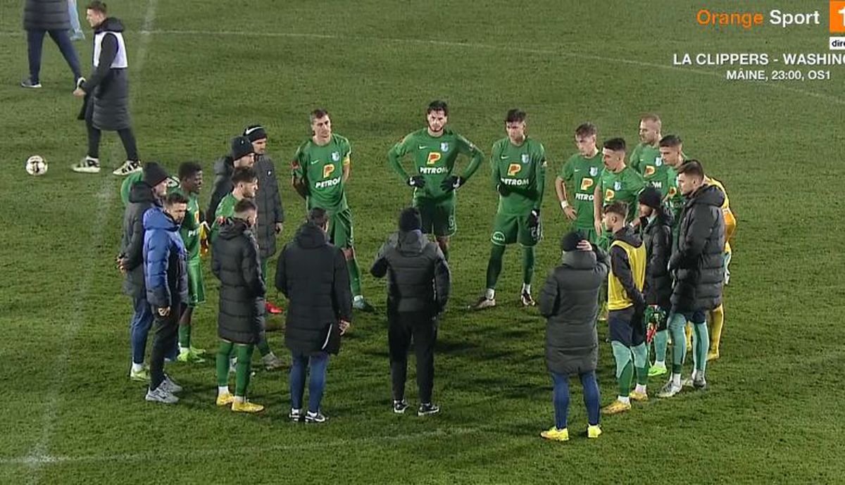 FOTO FC Voluntari - Farul, Hagi - ședință pe teren 16.12.2022