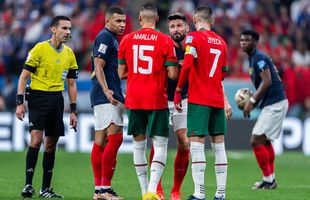 Federația Marocană de Fotbal a depus plângere la FIFA împotriva arbitrajului de la meciul contra Franței » Ce reclamă africanii