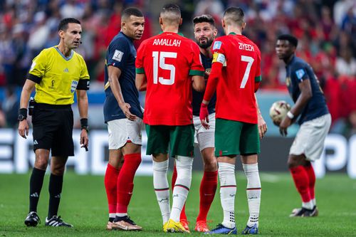 Franța - Maroc, în semifinalele Campionatului Mondial din Qatar.
Foto: Imago