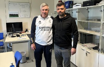 Experiența carierei pentru un antrenor pe val din România » A mers la Madrid să ia lecții de la Carlo Ancelotti