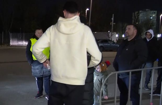 Moment inedit înainte de FCSB - Hermannstadt » Ce s-a întâmplat cu Andrei Vlad în fața stadionului