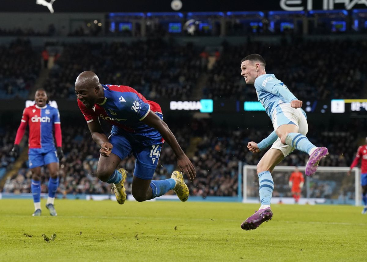 Manchester City - Crystal Palace 2-2 » Surpriză în Premier League! Oaspeții au revenit spectaculos de la 0-2