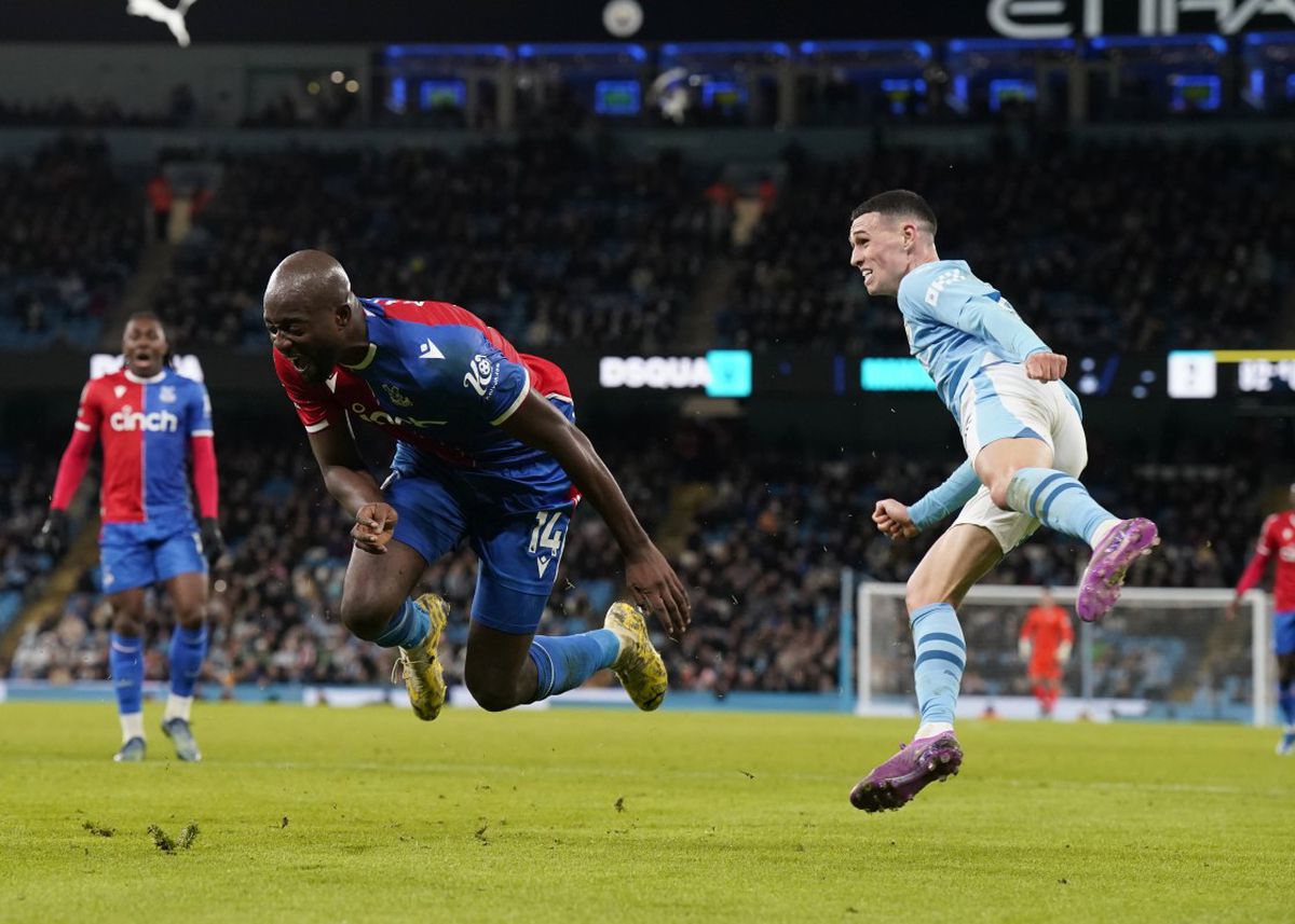 Manchester City - Crystal Palace 2-2. Foto: Imago