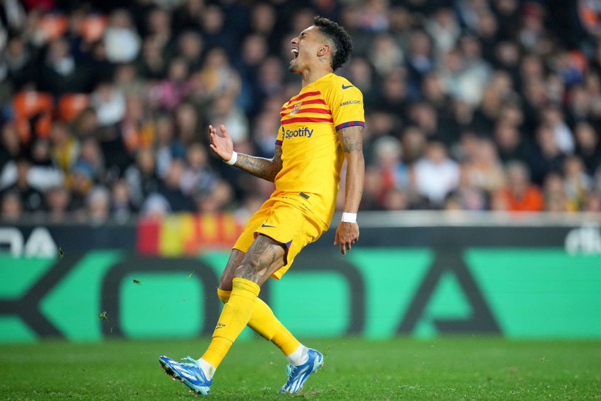 Barcelona a condus pe Mestalla, dar a comis-o din nou! Drumul spre apărarea titlului, tot mai complicat