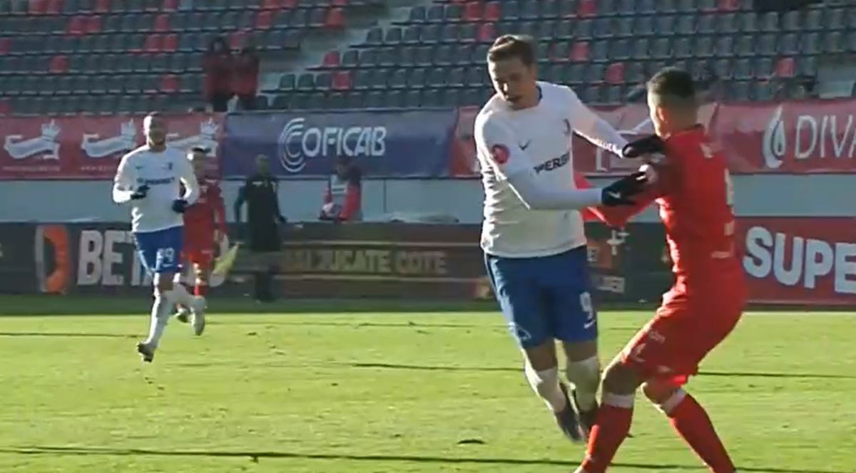 Fază controversată la Sibiu » Farul a cerut penalty cu UTA