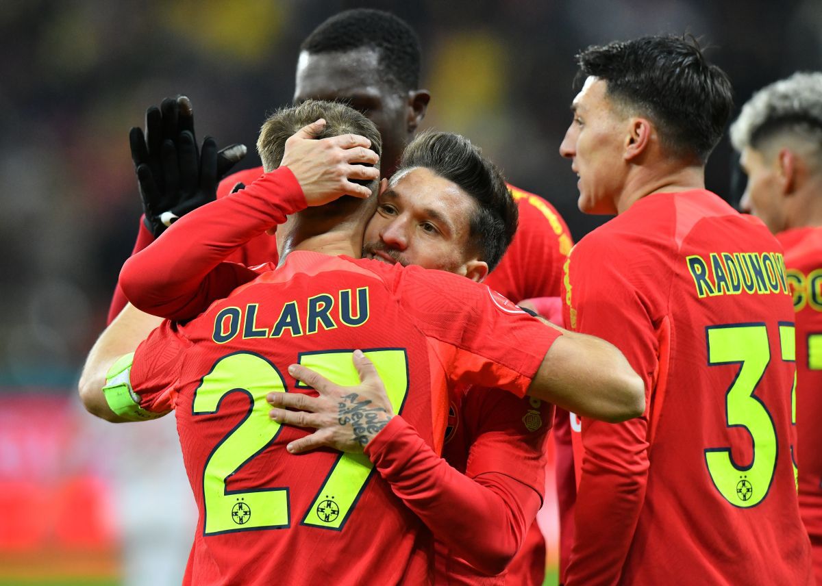 Darius Olaru, MVP în FCSB - Hermannstadt: „Oricine ar fi marcat” » Ce spun Coman și Băluță