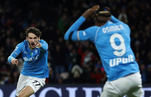 Napoli - Cagliari, în etapa #16 din Serie A » Napoli revine în Top 4 din Serie A