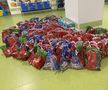 Suporterii lui Poli Iași au realizat o acțiune caritabilă înainte de Crăciun / Sursă foto: Facebook@ A.S. Peluza Nord Iași