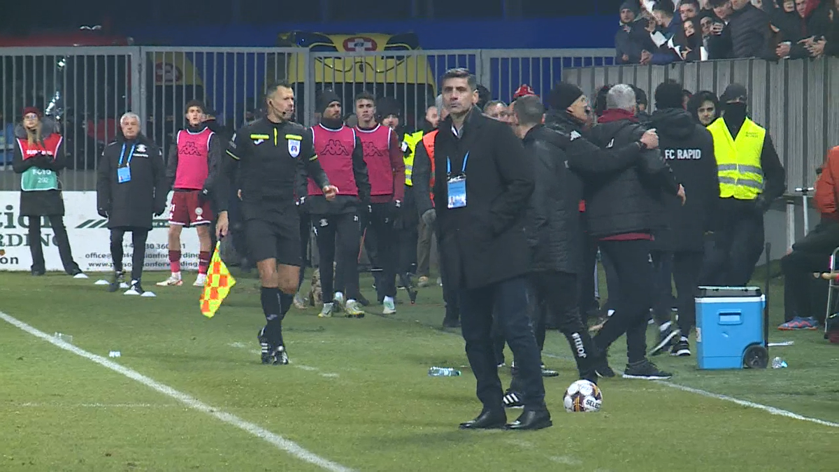 Nu s-a văzut la TV » Conflict deschis, cu Bergodi în prim-plan! Antrenorul a fost oprit cu greu