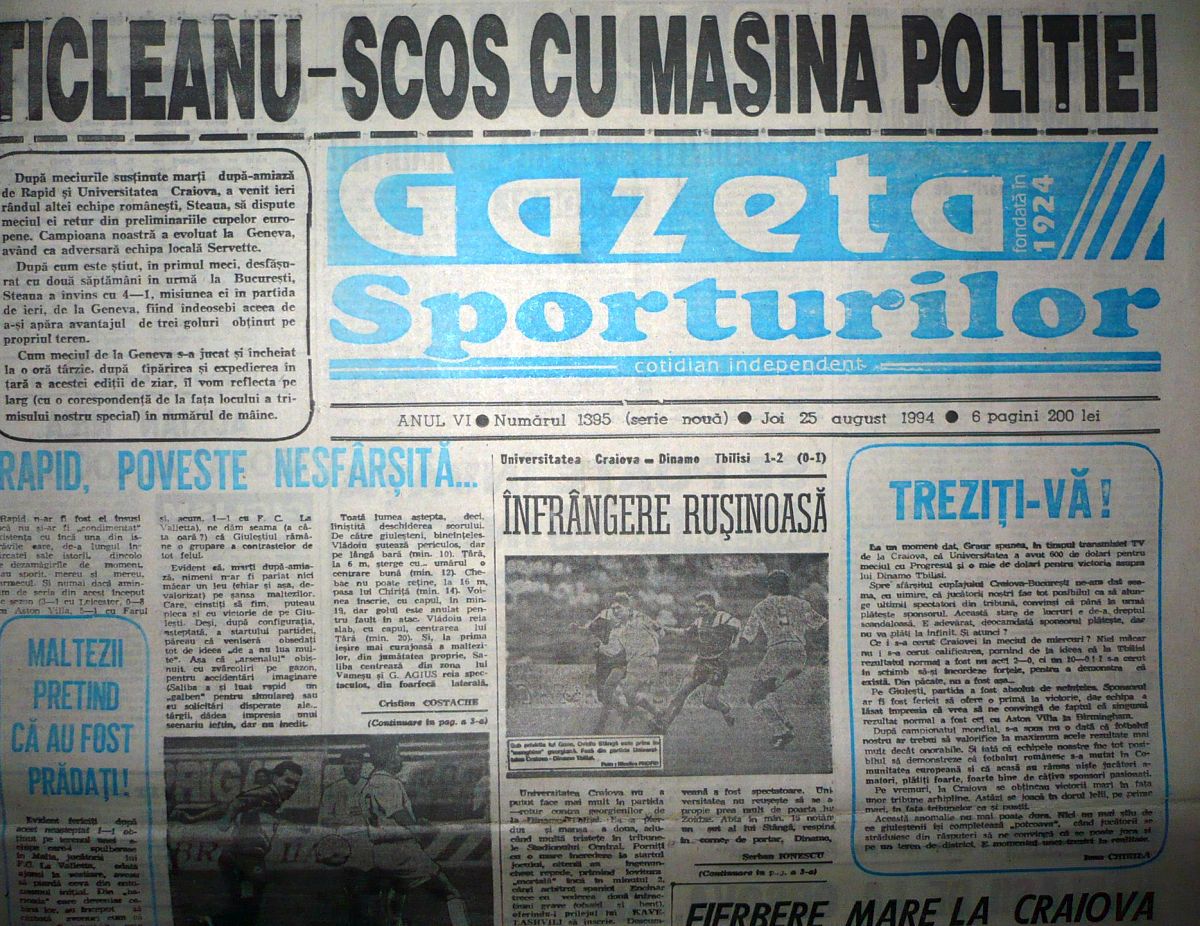 Mikheil Kavelashvili, omul impus în funcția de președinte al Georgiei, a marcat în poarta Științei, în preliminariile Cupei UEFA